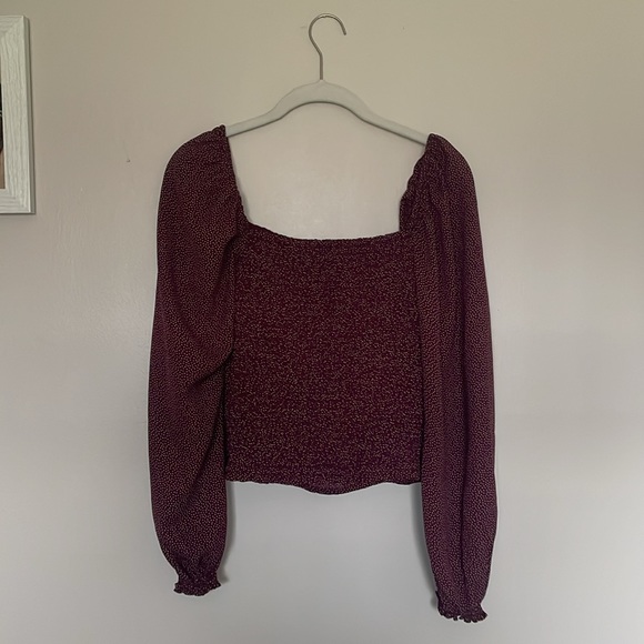 Abercrombie & Fitch Polka Dot Blouse - Picture 7 of 9